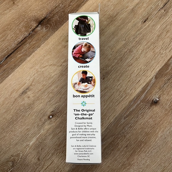 Kids travel placemat chalkboard - Picture 4 of 8